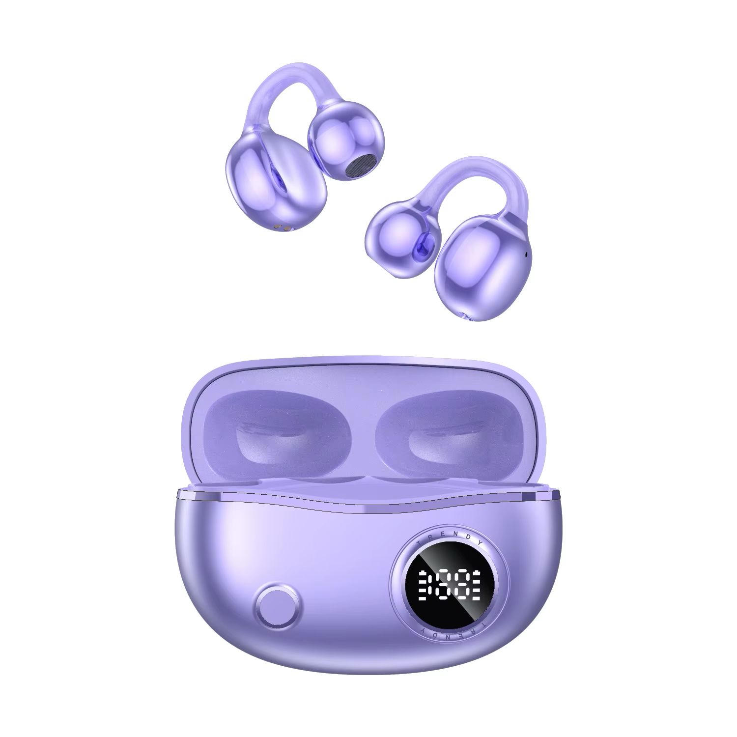 Auriculares Inalámbricos de Conducción Ósea / Clip de Oreja.